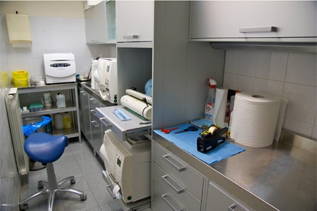 Sala di sterilizzazione